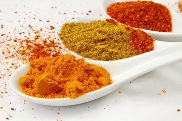 Colorful spices