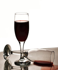 glass of wine