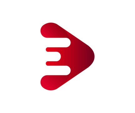 Letter E creative logo design