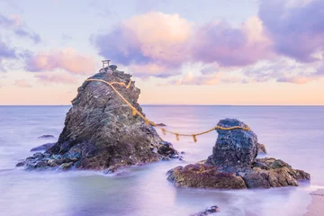 Fototapeten Lila Meotoiwa, Präfektur Mie, Japan  © beeboys