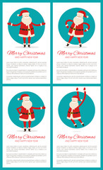 Merry Christmas and Text, Vector Illustration