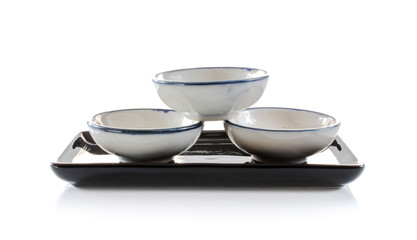 bowl isolated on white background.