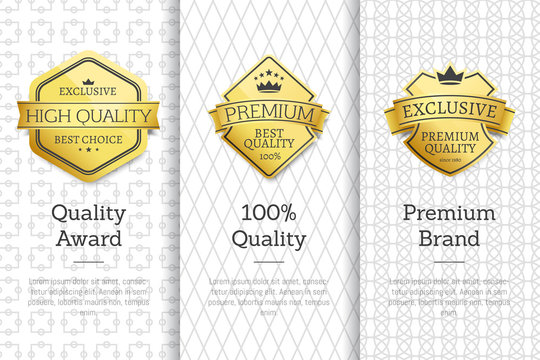 Exclusive High Quality Awards Premium Brand Set