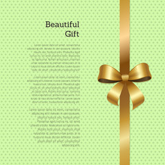 Beautiful Gift Certificate or Greeting Card Design
