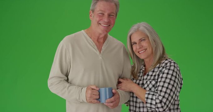 Portrait of a senior couple enjoying time together