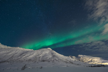 Fototapeta na wymiar Nordlicht, Tromsø