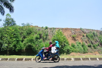 Landscape photography of people activity with beautiful view