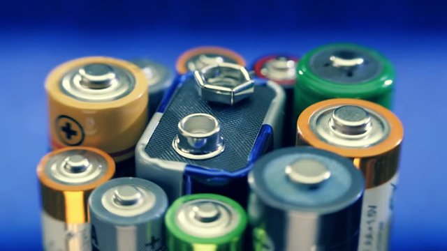 Alkaline batteries