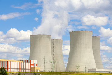 
Nuclear power plant Temelin in Czech Republic Europe