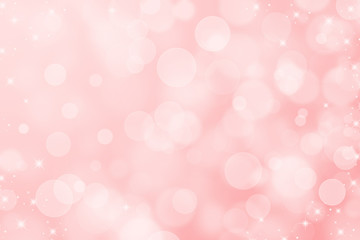 Pink bokeh abstract light background - 184892706