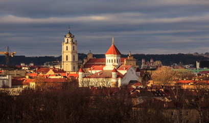 Obraz premium The Churches are Lighted by the Sun