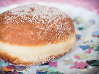 Krapfen / Berliner zur Faschingszeit, Karneval, Geburtstag