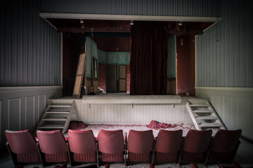 Abandoned theater