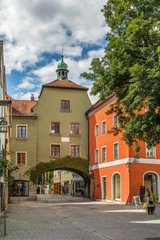 Fototapeta premium Street in Weiden in der Oberpfalz, Germany