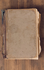 old shabby book
