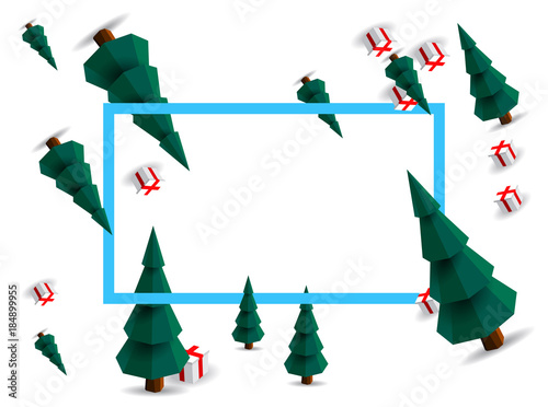blank christmas background