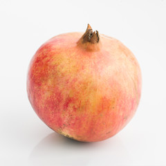 pomegranates isolated on white