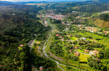 Aerial Views of Chiriqui Province, Panama