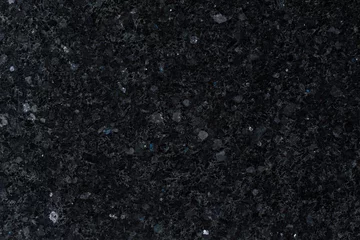 Foto op Canvas Zwarte labradoriet steen textuur. © Dmytro Synelnychenko