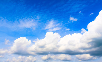 beautiful natural sky view blue sky and cloud