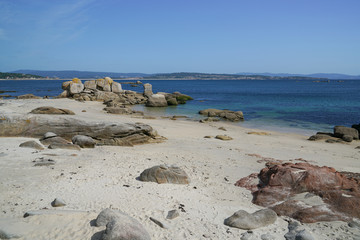 K&uuml;stenlandschaft bei O Grove, Galizien, Spanien