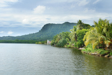Kosrae - an island in Federated States of Micronesia.
