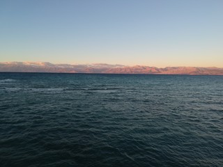 Fototapeta premium Red Ocean Sunset