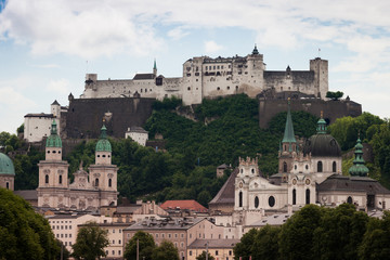 Obraz premium Salzburg is internationally renowned for its baroque architecture
