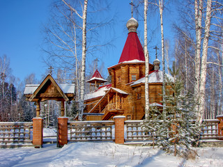 Церковь Серафима Саровского. Новоуральск....