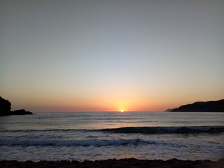 Sunrise 🌅 Beach ouedboukrat Annaba