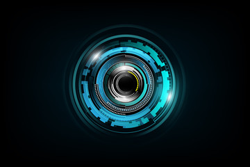 futuristic sci fi technology pattern concept background
