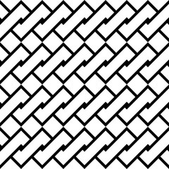 Design seamless monochrome spiral twisted pattern