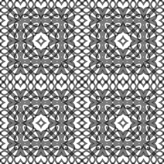 Design seamless monochrome lacy pattern