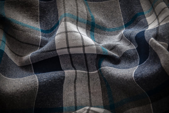 Close-up background of plaid