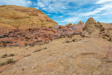 Fototapeta na wymiar Rock desert in Arizona
