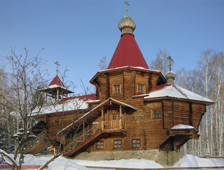 Церковь Серафима Саровского. Новоуральск. Свердловская область
