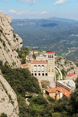 Obraz premium Santa Maria de Montserrat monastery, Spain 