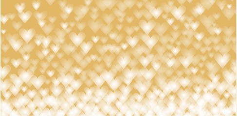 Happy Valentine's day. background of hearts