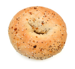 Everything Bagels Isolated on White background 