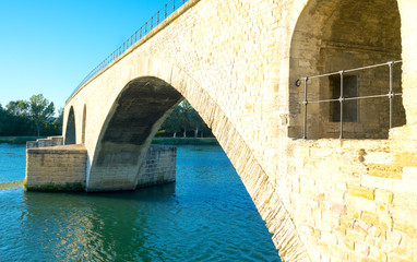 Fototapeta na wymiar Architectures and monuments of Avignon