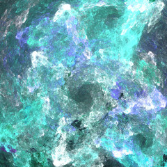 Paint smears palette. Canvas, oil. Whirlpool chaos. 3D surreal illustration. Sacred geometry. Mysterious psychedelic relaxation pattern. Fractal abstract texture. Digital artwork graphic