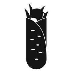 Shawarma icon. Simple illustration of shawarma vector icon for web