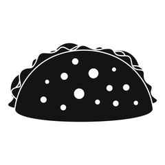 Tacos icon. Simple illustration of tacos vector icon for web