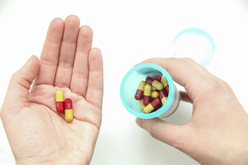 Winnipeg, Manitoba / Canada - 9 December 2017: Medicine Pills