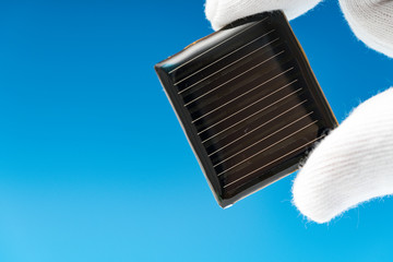 concept of a solar cell in the laboratory