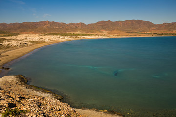 Los Genoveses beach. San Jose. Natural Park of Cabo de Gata. Spain.