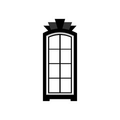 Window icon. Vector Illustration