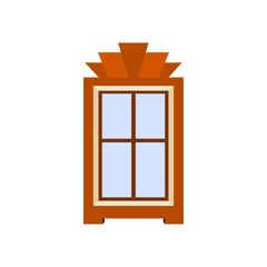 Window icon. Vector Illustration