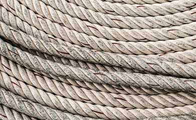 texture rope braided white thick background marine foundation pattern