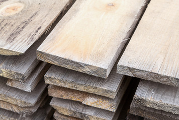 light gray boards material warehouse construction, part of the warehouse sawmill industrial background